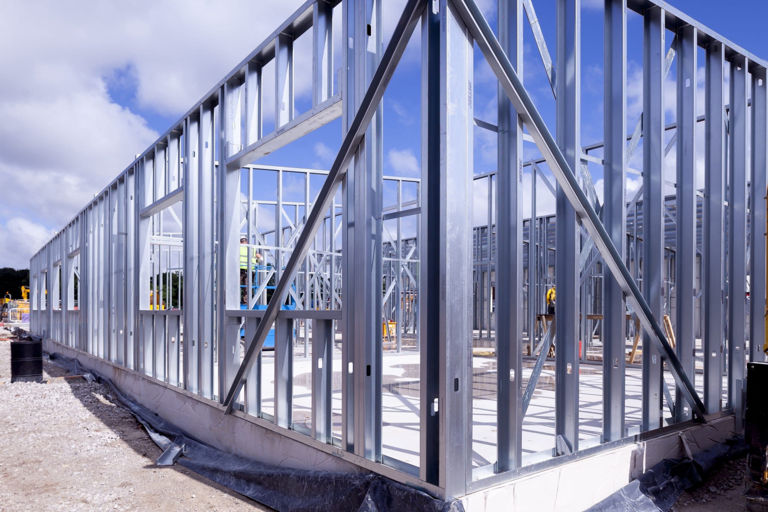 Steel supply manufacturing and framing process