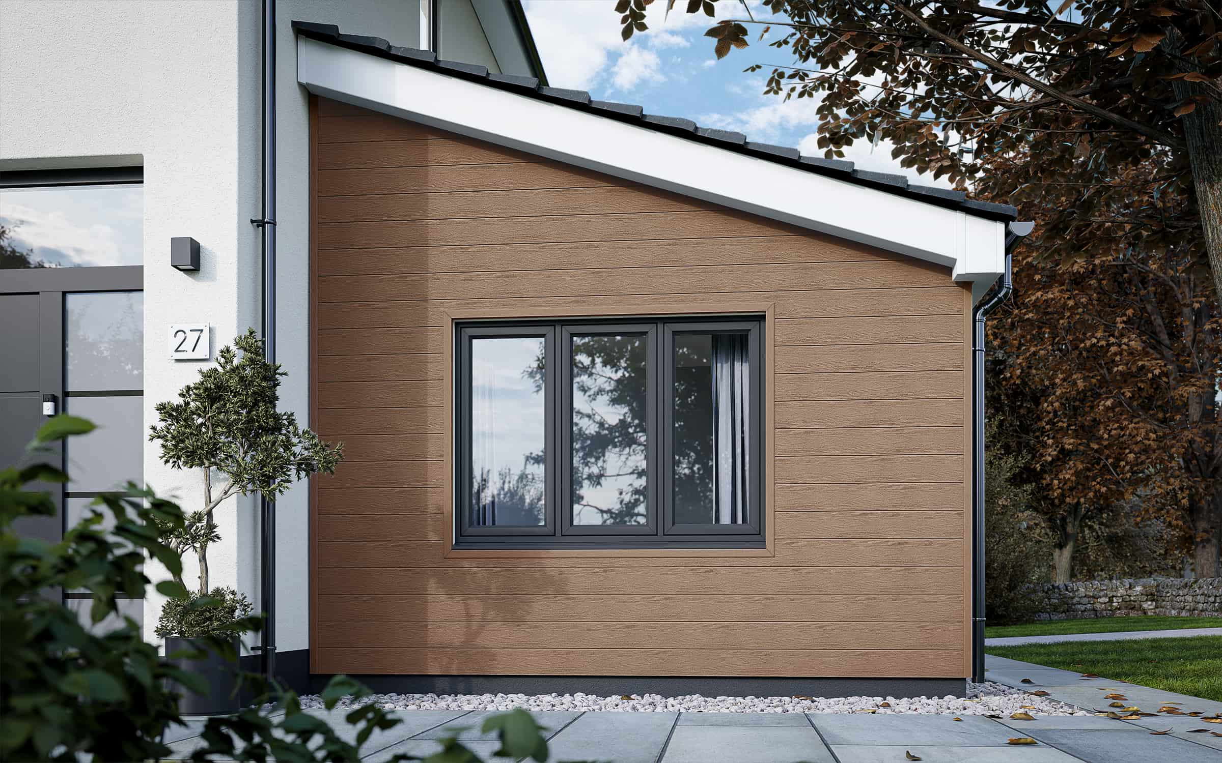 Premium composite cladding system